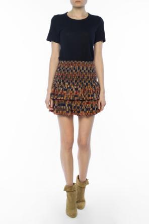 Patterned skirt with ruffles, zdjęcie 2 Patterned skirt with ruffles od Isabel Marant Etoile
